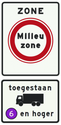 zero emissie bord milieuzone 