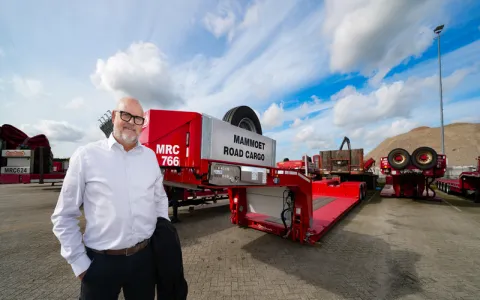 Marco Jorissen van Mammoet Road Cargo BV