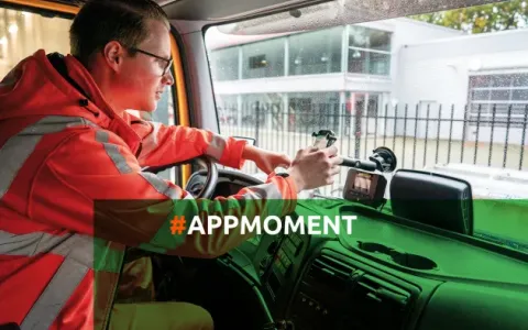 appmoment: vermijd telefoongebruik onderweg