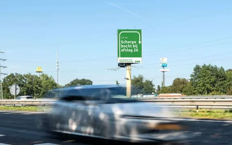 billboard met uiting