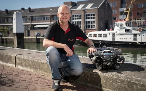 Schade vaststellen met onderwaterdrone |  TVM verzekeringen 