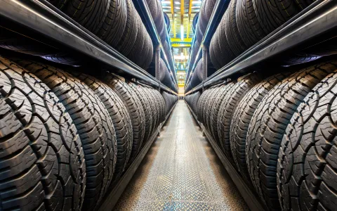 bandenkartel foto van vrachtwagenbanden