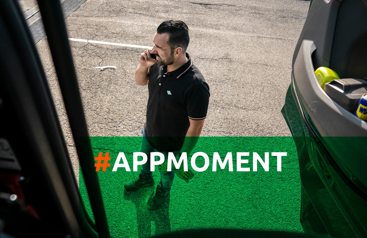 veilig onderweg # appmoment | tvm verzekeringen