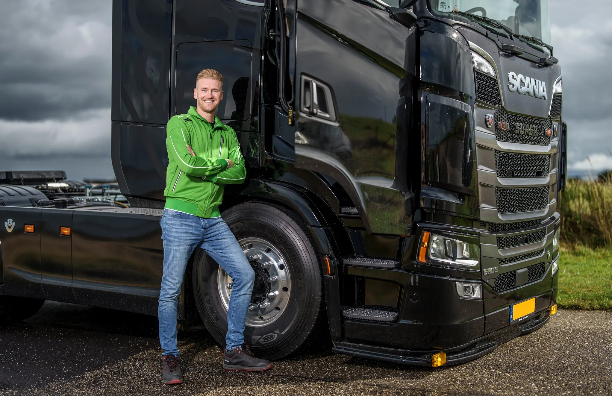 Eigen rijder - vrachtwagenchauffeur Martijn kuipers| TVM verzekeringen 
