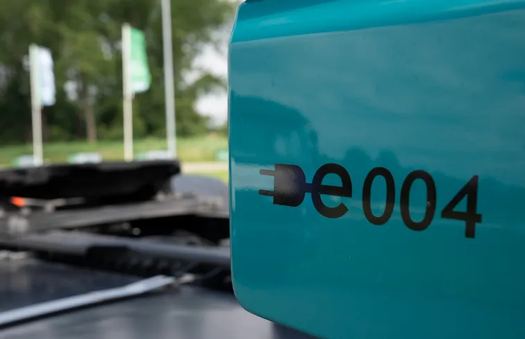 schade aan uw elektrische vrachtwagen