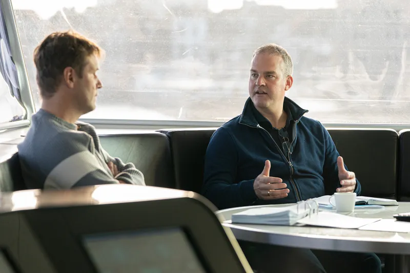 Martin van Laak in gesprek met Bas de Bruin \ TVM verzekeringen