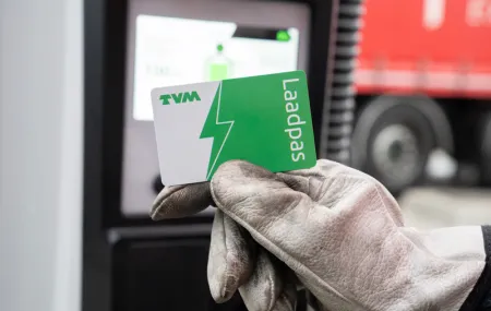tvm laadpas voor laadpaal