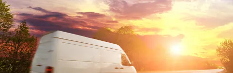 grijs kenteken, bestelauto